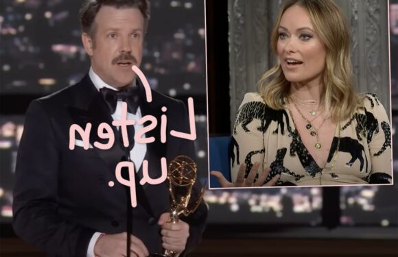 Jason Sudeikis Praises His Kids & Mentions 'Good And Evil' In Emmys Speech Amid Olivia Wilde Custody Battle