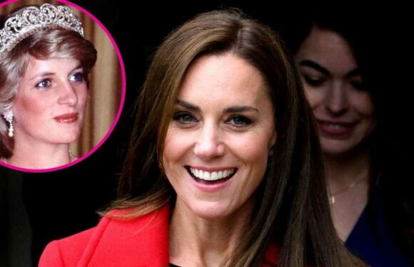 Kate's Vibrant Red Coat in Wales Was a Sweet Nod to Princess Diana