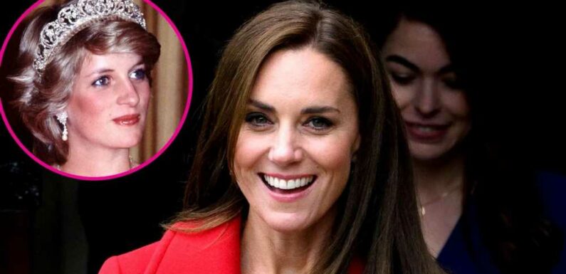 Kate's Vibrant Red Coat in Wales Was a Sweet Nod to Princess Diana