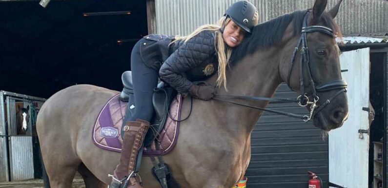 Katie Price shows off nasty injuries after horse riding accident | The Sun
