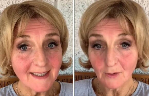 Kaye Adams reacts as Strictly fan questions her funeral coverage