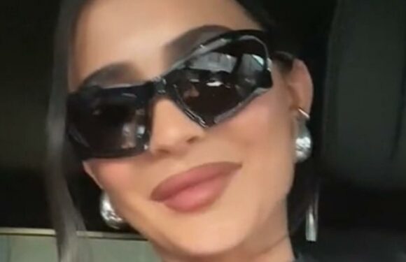 Kylie Jenner suffers major wardrobe malfunction after 'caring for her baby son' in new TikTok in the car | The Sun