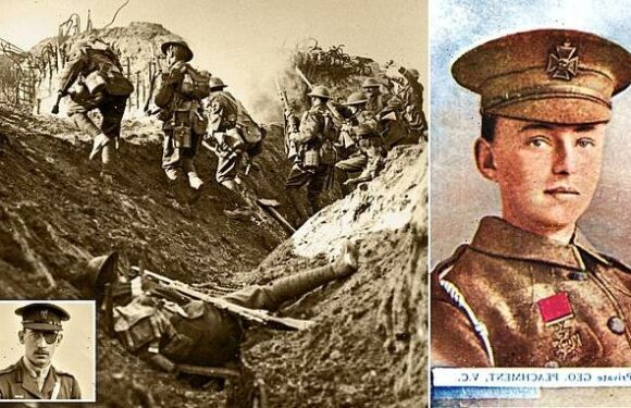 LORD ASHCROFT: Teenage Private awarded Victoria's Cross for bravery