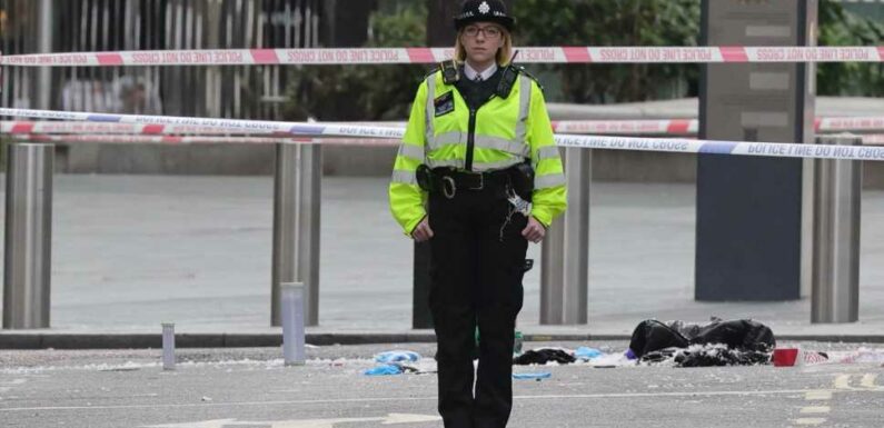 Leicester Square stabbing: Two police officers knifed at popular tourist spot in central London before suspect Tasered | The Sun