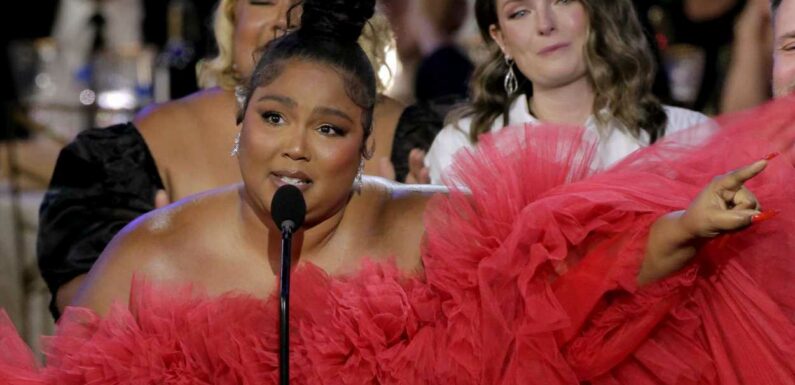Lizzo Gave an Emotional Emmys Acceptance Speech on Being the Representation She Wanted to See as a Kid