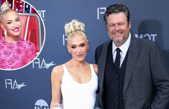 Lol! Blake Shelton Pokes Fun at Wife Gwen Stefani's Style on 'The Voice'