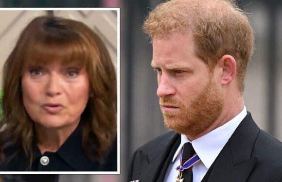Lorraine Kelly urges Harry to bin memoir to end William rift