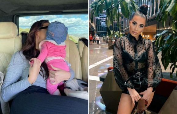 Love Island’s Katie Salmon breaks down in tears over baby girl’s tumour the size of a fist and intensive care battle | The Sun