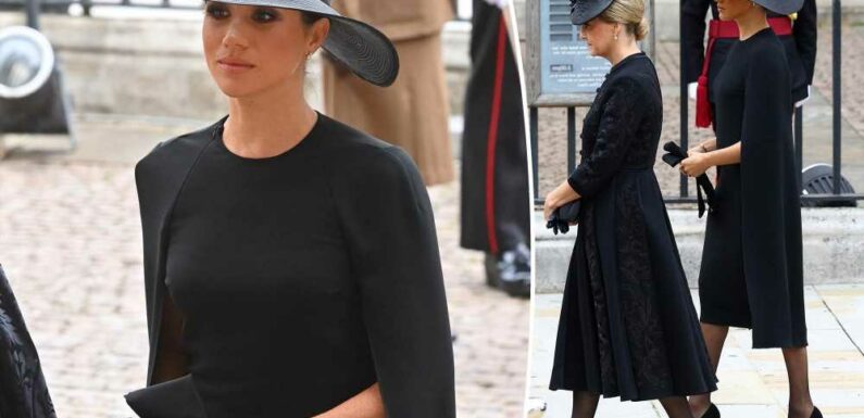 Meghan Markle’s dress for Queen Elizabeth’s funeral has special meaning