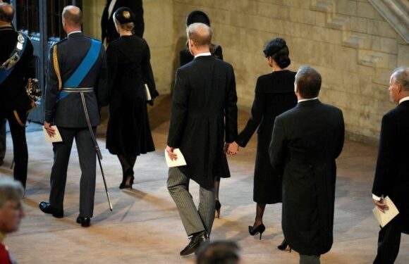 Meghan and Harry hold hands – ‘under no obligation to follow protocol’