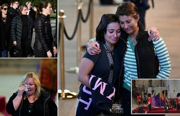 Mourners show raw emotion as they pay final respects to Elizabeth II