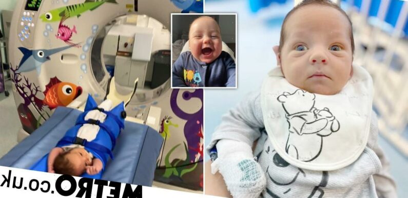 Mum whose son was born with rare cancer urges parents to check babies for lumps