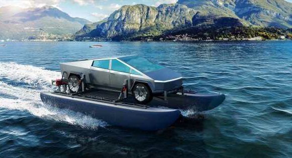 Musk promises that his Tesla Cybertruck will work as a ‘boat’ and cross the sea