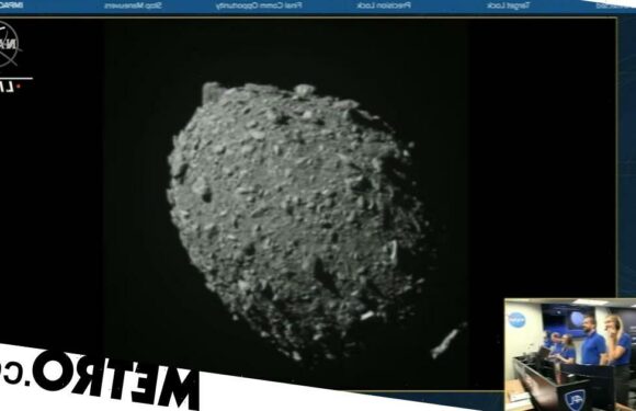 Nasa spacecraft smashes into asteroid in first ever 'planetary defence test'