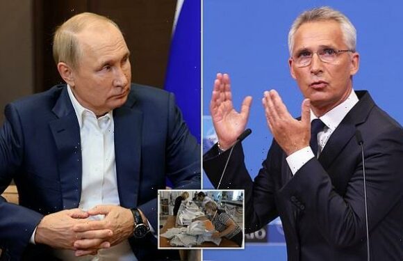 Nato chief Stoltenberg threatens Putin with 'severe consequences'