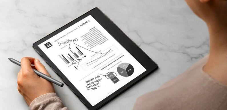 New Kindle Scribe is designed for writing – not just reading