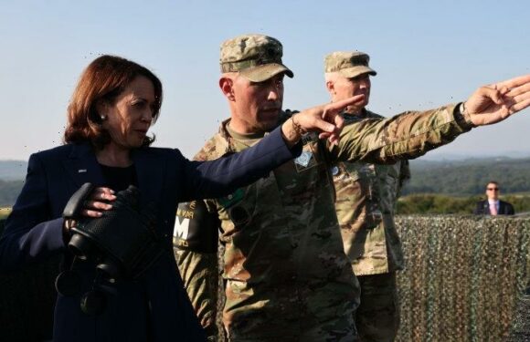 North Korea fires more missiles after Kamala Harris visits DMZ