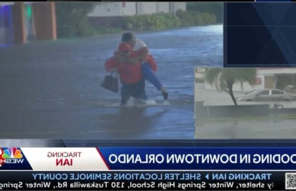 Orlando TV Reporter Rescues Woman Whose Vehicle Got Stuck In Hurricane Ian Floodwaters
