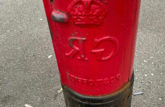 People are just realising what the GR & other symbols on postboxes mean & they’re racing to see if there’s one near them | The Sun