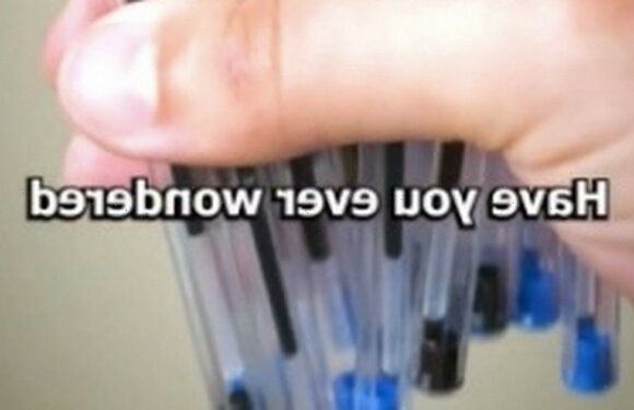 People are only just realising why biro lids have little holes in them