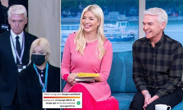 Petition to axe Holly Willoughby and Phil Schofield nears 75,000