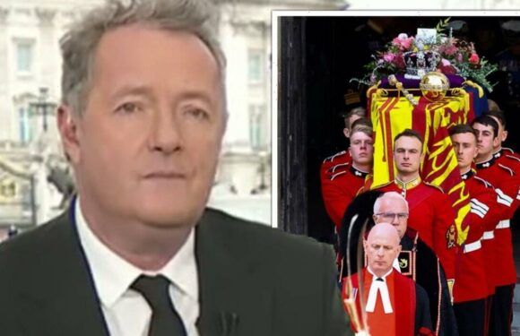 Piers Morgan fights tears over Queen’s ‘unbearably sad’ funeral