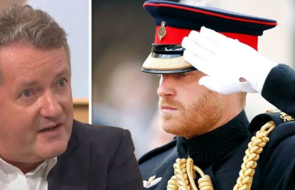 Piers Morgan stuns as he defends Prince Harrys right to wear uniform
