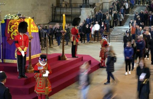 Police arrest man who allegedly ‘ran up’ to Queen’s coffin