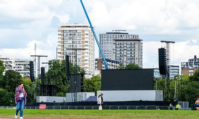Preparations for Queen's funeral ramp up at Hyde Park