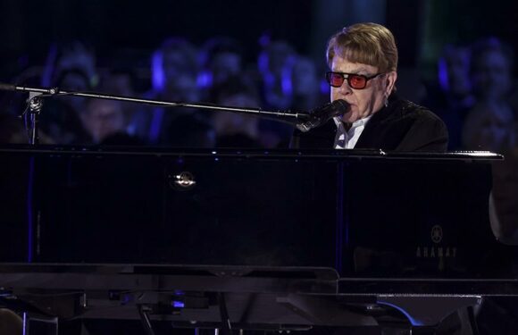 President Biden Surprises Teary Elton John With National Humanities Medal at White House Concert