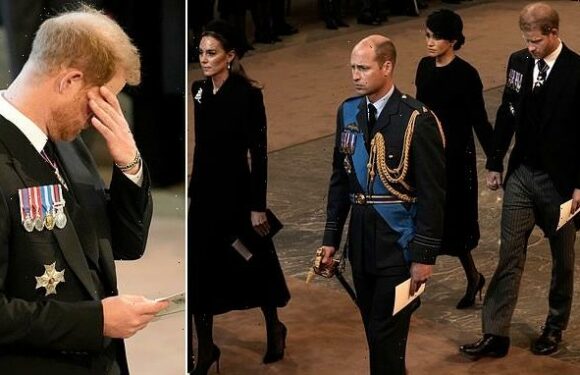 Prince Harry spends his birthday mourning the Queen