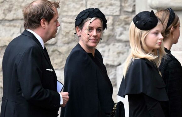 Prince William and Prince Harry have a 'forgotten' step-sister – and she was at the Queen's funeral | The Sun