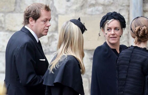 Prince William and Prince Harry's Step-Siblings Made a Rare Appearance at the Queen's Funeral