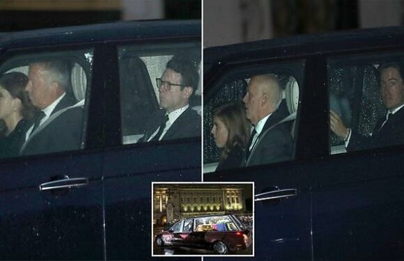 Princess Beatrice and Eugenie's husbands support after Queen's death