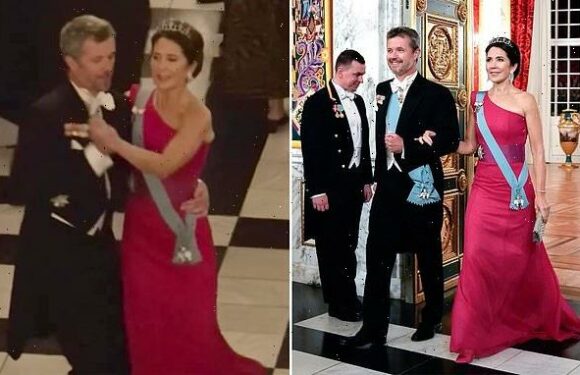 Princess Mary and Prince Frederik share sweet moment on dance floor