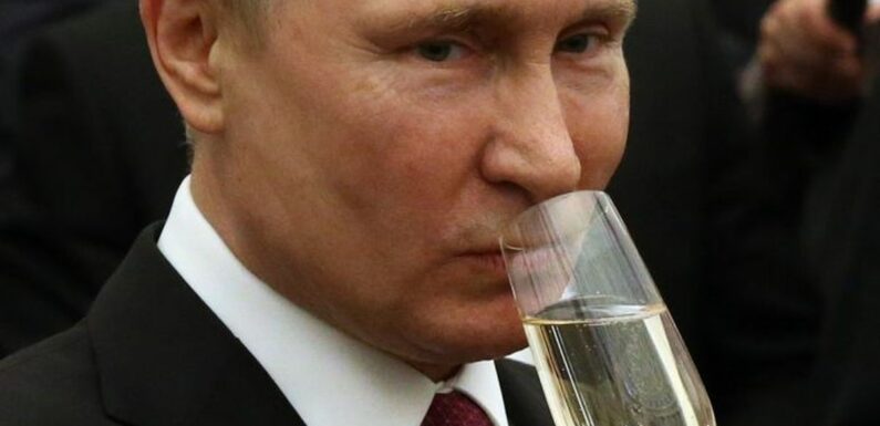 Putin’s ‘stressed’ inner circle ‘turn to booze’ over disastrous Ukraine invasion