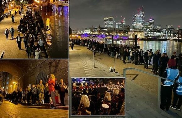 Queen lies in state: LIVE updates as mourners queue to see coffin