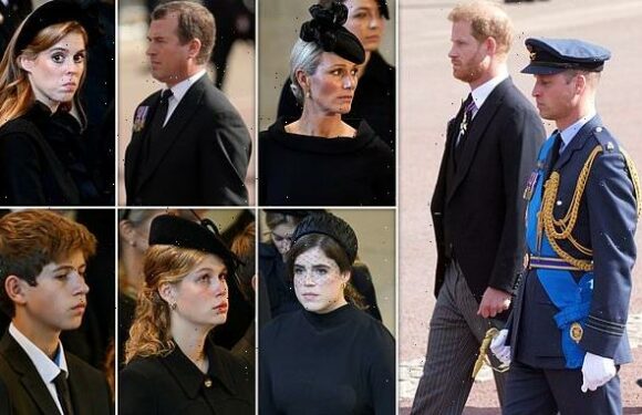 Queen's eight grandchildren will hold special vigil on Saturday night