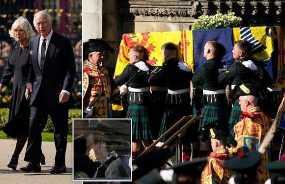Queen's final journey from her beloved Scotland