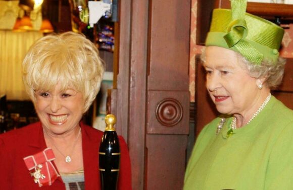 Queens soap visits – explosion, Corrie set opening and not EastEnders fan