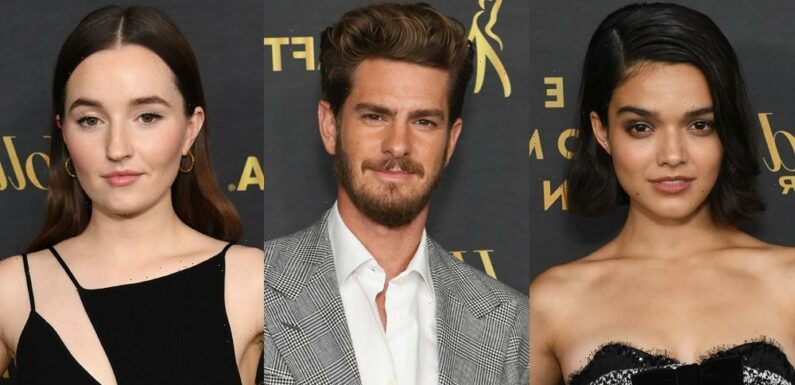 Rachel Zegler, Andrew Garfield & Kaitlyn Dever Attend THR Emmys Party