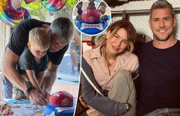 Renée Zellweger helped plan Ant Ansteads son Hudsons birthday party
