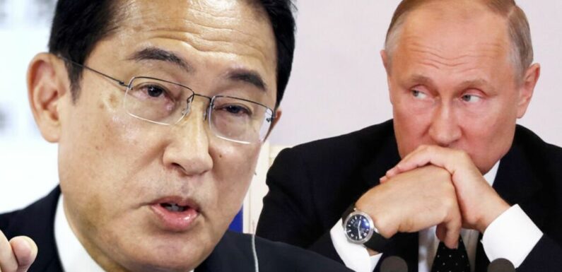 Russia has expelled a Japanese official accused of spying