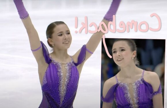 Russian Figure Skater Kamila Valieva's New Routine Is A Dramatic Commentary On Her Olympic Doping Scandal!!