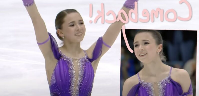 Russian Figure Skater Kamila Valieva's New Routine Is A Dramatic Commentary On Her Olympic Doping Scandal!!