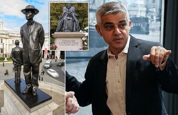 Sadiq Khan faces fury after snubbing Trafalgar Square Queen statue
