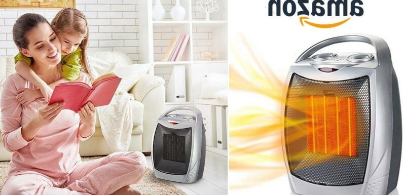 Save on bills with this under £30 energy efficient heater – 26p to run