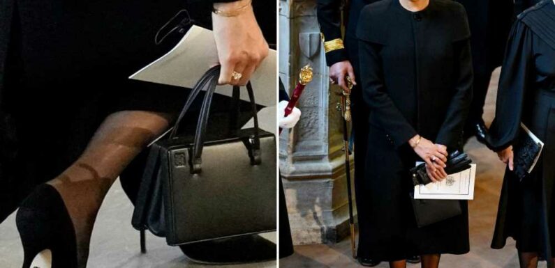 Secret symbol on Meghan Markle’s shoes explained as confused royal fans finally figure it out | The Sun