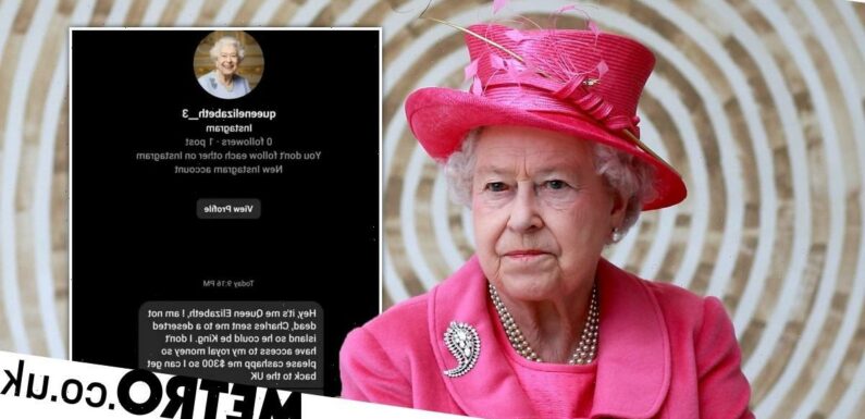 Sick scammers pretend to be the Queen in most unconvincing con you've ever seen