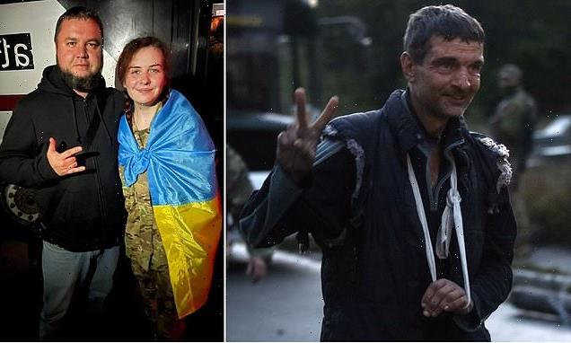 Smiles of Ukrainian heroes of Mariupol as they're traded to freedom